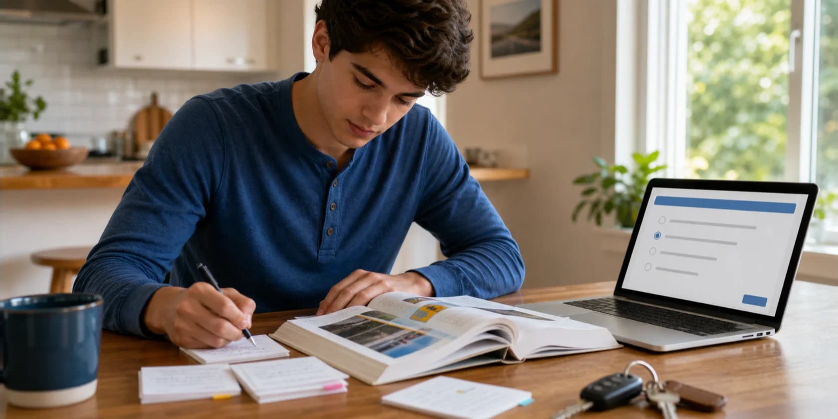 How to Pass Your Permit Test: A Realistic 7-Day Study Plan