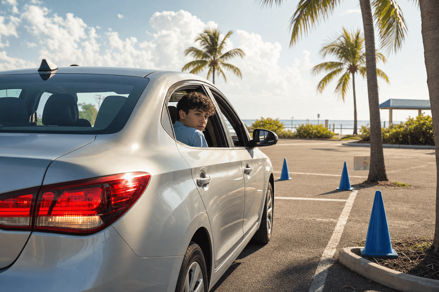 Florida's Class E Driving Skills Test: The 14 Maneuvers, the 12 Vehicle Faults and the Random Retest